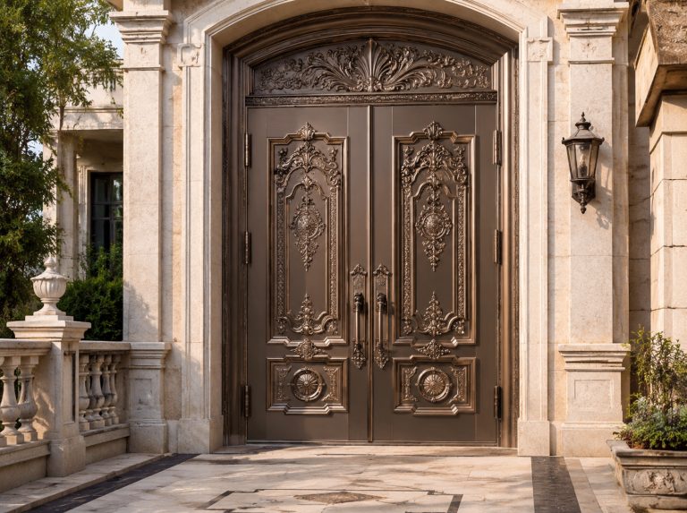 铸铝精雕别墅大门